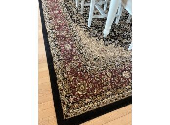 New City And Feraghan Black / Cranberry / Cream Area Rug - D3