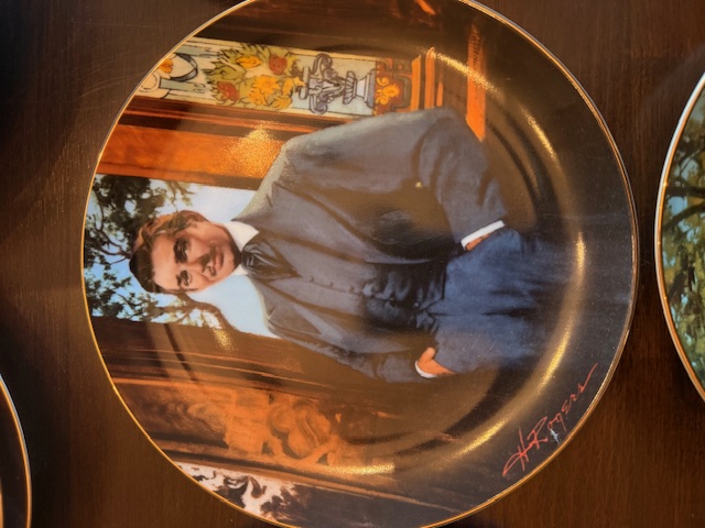 Set Of 12 Plates Gone With The Wind W I George Plates #21866