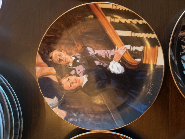 Set Of 12 Plates Gone With The Wind W I George Plates #21866