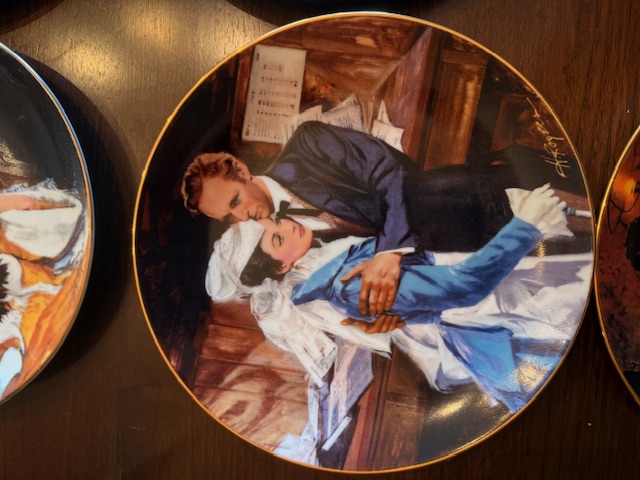 Set Of 12 Plates Gone With The Wind W I George Plates #21866