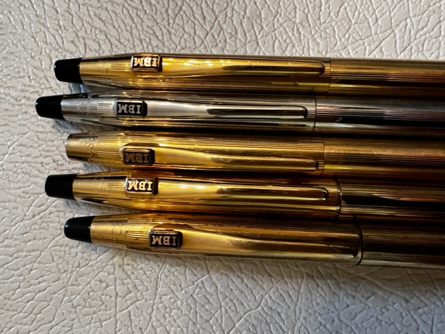 5 IBM Cross Pens And Pencils #11064 | Auctionninja.com