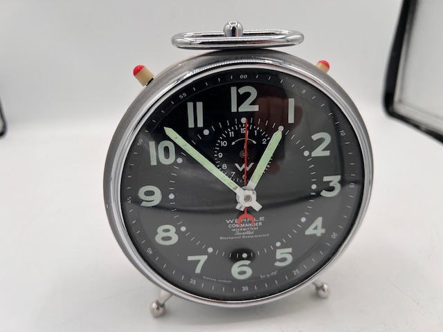 Wehrle Commander Intermittent Travel Alarm Clock #18500
