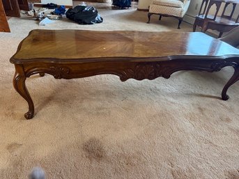 Walnut Classic Rectangular Coffee Table