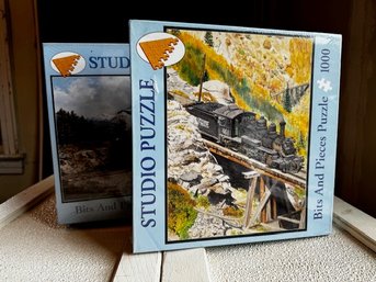 2 Trains Studio Puzzles Bits And Pieces 1000 Pieces