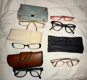 Eyeglass Collection 1970's 1990's 6 Pairs