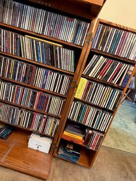 CD Cabinet FILLED With Music, Sinatra, Country, Streisand, Carly Simon, Cher, Irish,