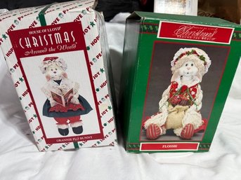 House Of Lloyd Grannie Flo Bunny And Flossie Christmas Christmas Around The World