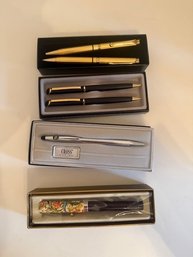 Great Collection Of Pens, Pen Sets, Cross, Ford,