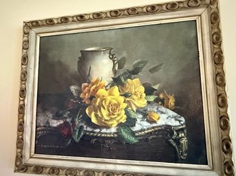 Vernon Ward 'Summer Gold' Still Life Floral Painting Approx 16 X 20