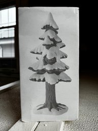 Large Village Porcelain Pine, Dept 56 Dickens' Series