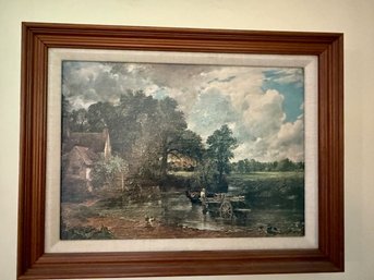 John Constable Canvas Transfer Landscape Approx 16 X 20