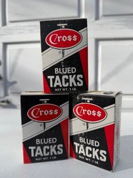 3 Boxes Of Upholsterers And Webbing Tacks