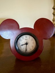 Mickey Ears Disney Table Clock