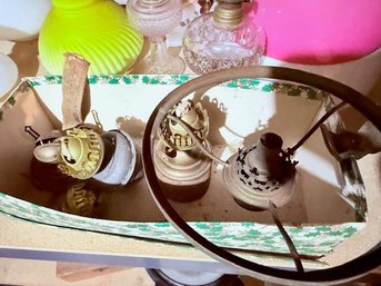 See All Photos Hurricane Lamp Parts, Brass Etc