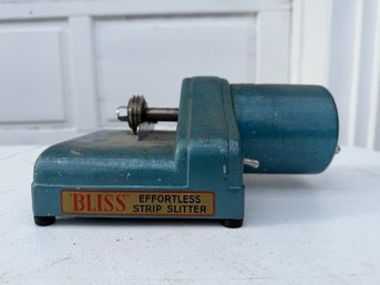 Harry M Fraser Bliss Model A Portable Strip Sitter Tool For Rug Hooking