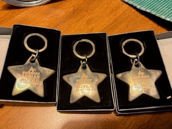 Three Sheriff Adrian Butch Anderson Key Chains Dutchess County Longtime Sheriff