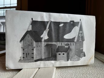 Butter Tub Barn Heritage Village Collection Porcelain