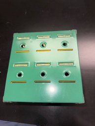 Green Home Budget Bank By Tudor Metal Each Square Is A Different Goal. Camera, Savings Etc!