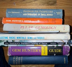 Gem Hunters, Gemology, Mining, Rocks, Minerals And Fossil Books