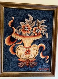 Framed Needlework Still Life