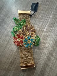 Lavish By Tricia Milanez Beaded Bracelet With Magnetic Clasp Old New Stock NEW With Tag