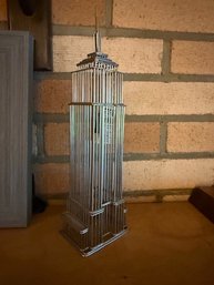 Empire State Building Model In Aluminum Approx 12' H