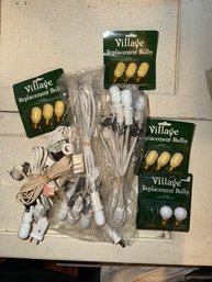 Village Replacement Bulbs With Cords