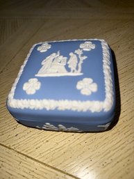 Jasperware Wedgwood Covered Box