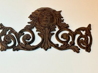 CAST IRON Art Nouveau Architectural Element Approx 18' Long