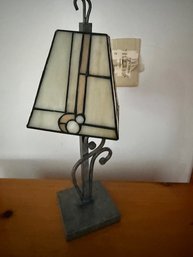 10' Table Lamp Stained Glass Style