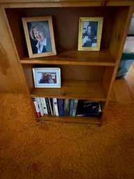 Small 3 Shelf Book Stand Pine