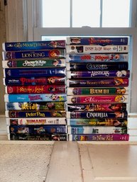 Group Of 25~ TWENTY FIVE!  Original VHS DISNEY Movies