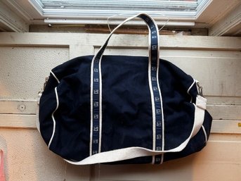 Merrill Lynch Vintage Rare Merrill Lynch Wall Street Travel Barrel Bag