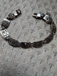 .925 4 Seasons 9 Link Bracelet  7' Mary Kay Donnelly Inspired By The Pocono Mountains