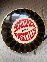 Vintage Chocolate Pastilles Canister