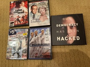 Five DVD's Mr Robot, Sinatra, Dance