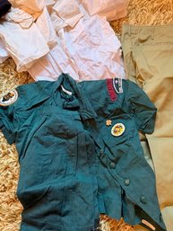 LARGE Collection Of Girl Scout, Boy Scout, Sailor Clothing 1950's 1960's