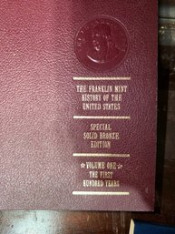 Franklin Mint History Of The United States Bronze Coin Set
