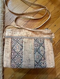 1980's Patchwork Handbag/purse With Inner Pouch