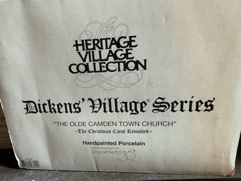 Dickens Village Series The Olde Camden Town Church Dept 56