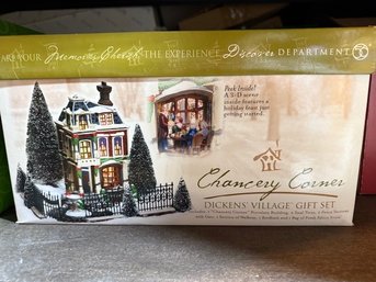 Chancery Corner Dickens Village Gift Set