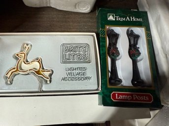 Lamp Posts And Brite Light Accessory