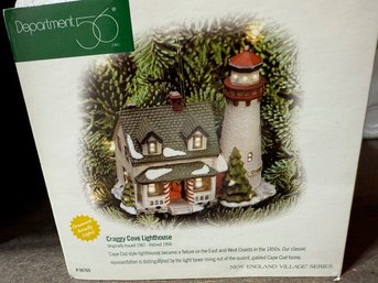 Dept 56 Craggy Cove Lighthouse