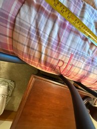 A Pair, 2 Ralph Lauren Plaid Comforters, Twin Size Barely Used, Like New