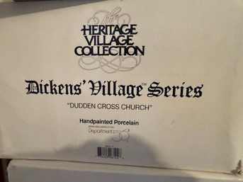 Dudden Cross Church Dept 56 Dickens' Village Series
