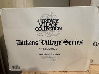 Heritage Village Collection The Maltings, Hand Painted, Dickens' Village