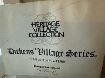 Pembleton Pewterer Dickens' Village Series