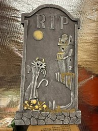 Halloween Graveyard Sign Approx 20 X 36'