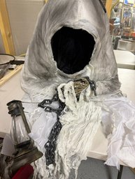 Headless Spooky Ghost Decoration For Halloween!
