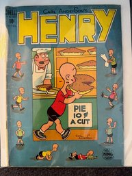 Henry July Aug A Dell Comic, Carl Sanderson
